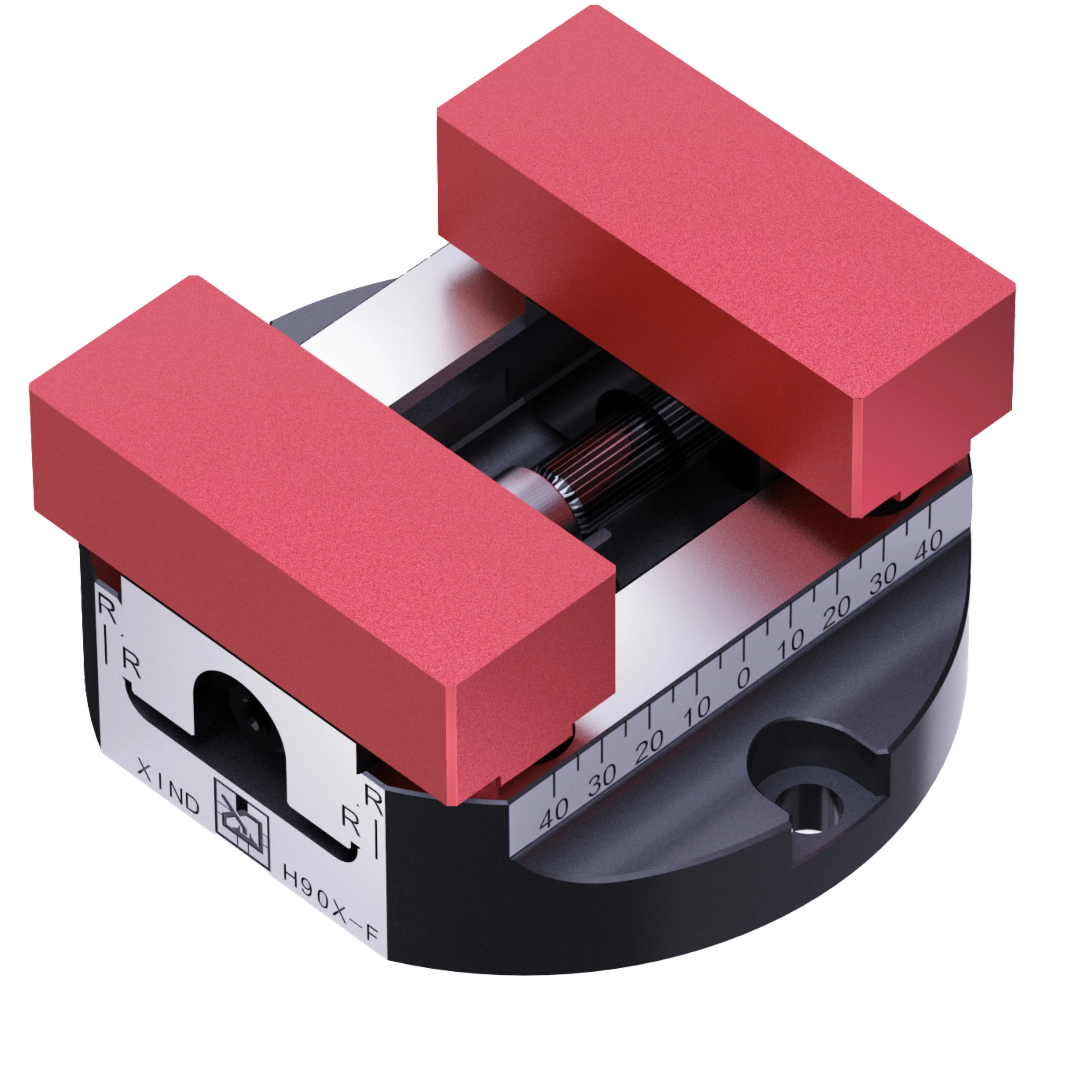 CNC XinDian Precise 52mm Soft Jaws Milling Machine Vise - H90X - Image 6